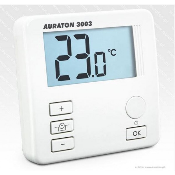 Auraton 3003 - Dobowy regulator temperatury elektroniczny
