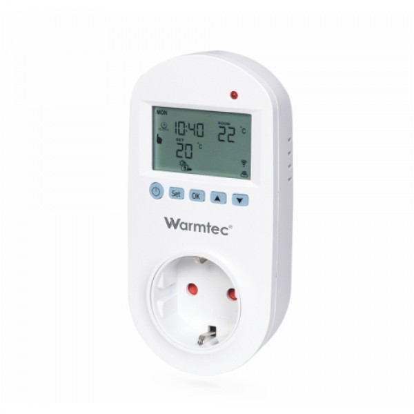 GRT-01 WiFi Regulator temperatury gniazdkowy Warmtec